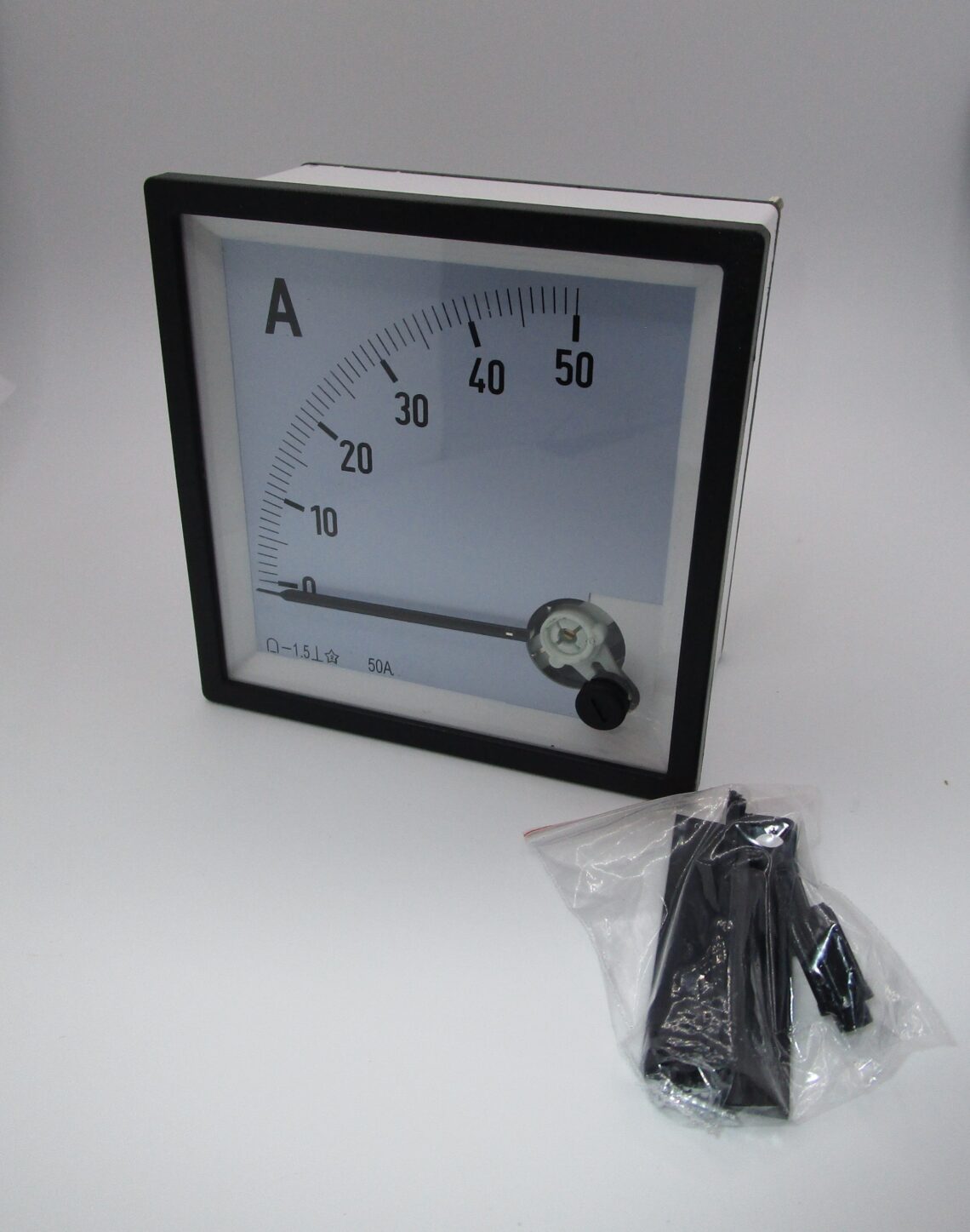 ANDELI Ampere panel meter DC 50A AM-96 - Image 3