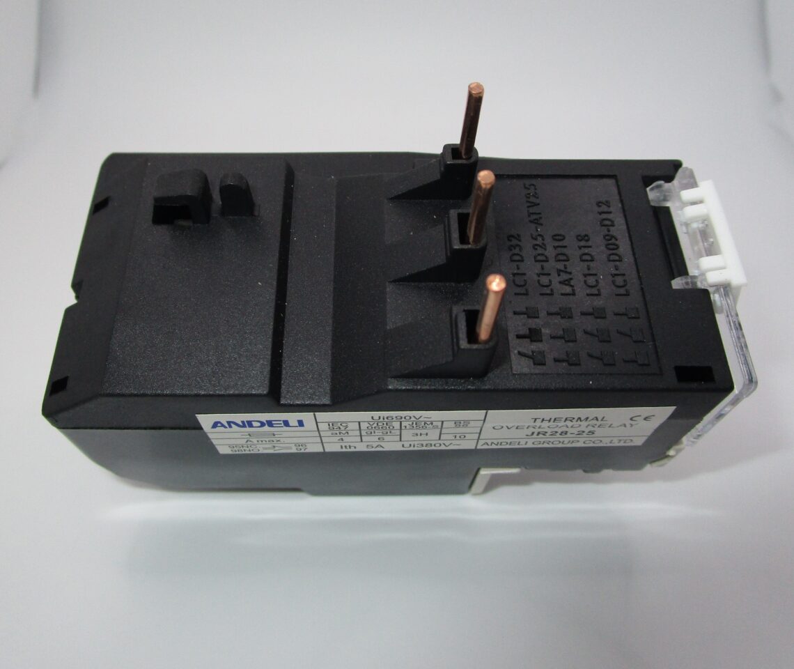 ANDELI JR28-25 Thermal Overload Relay 0.63-1 A compatible with LC1D Contactors - Image 3