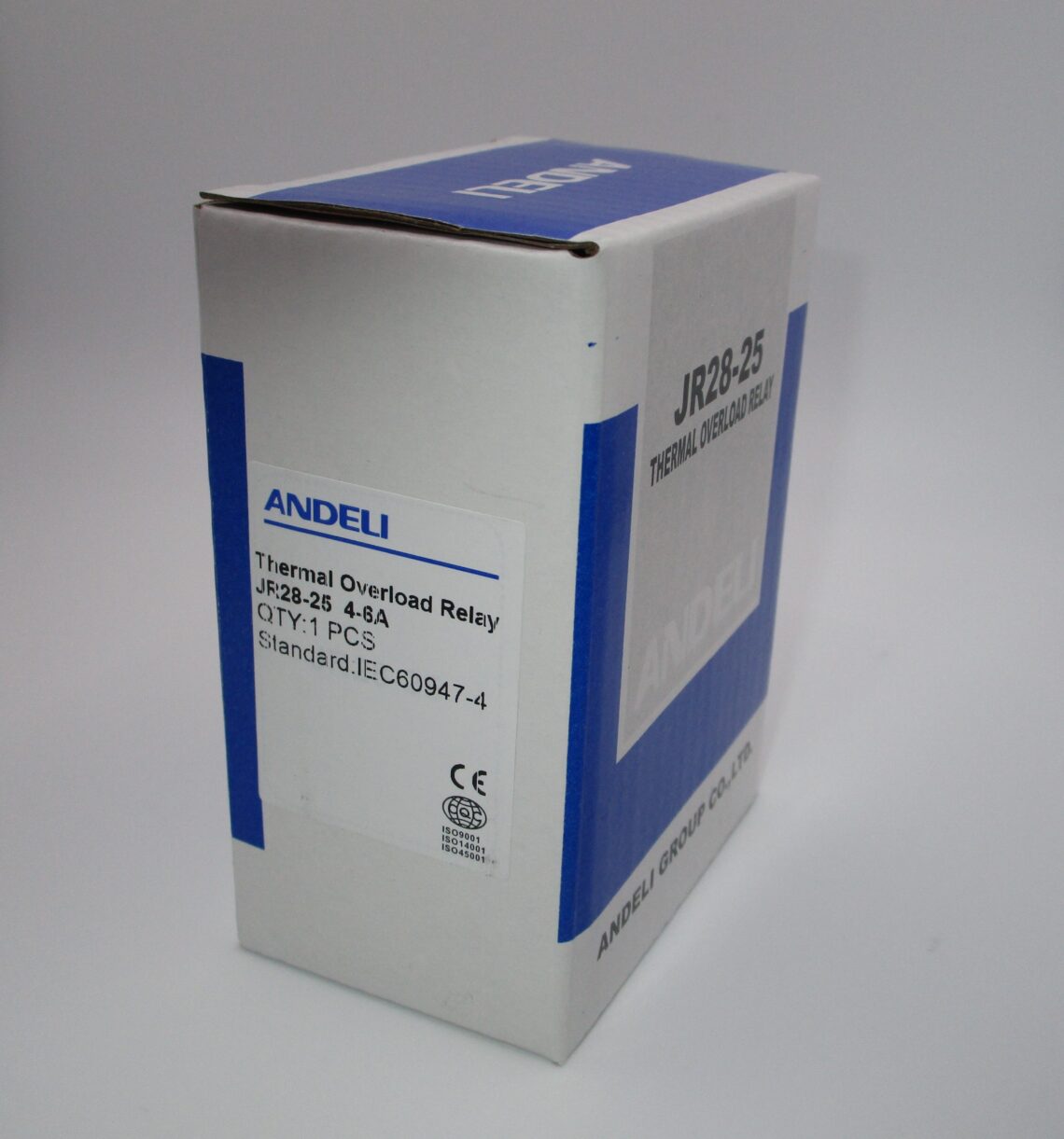 ANDELI JR28-25 Thermal Overload Relay 4-6A compatible with LC1D Contactors - Image 5