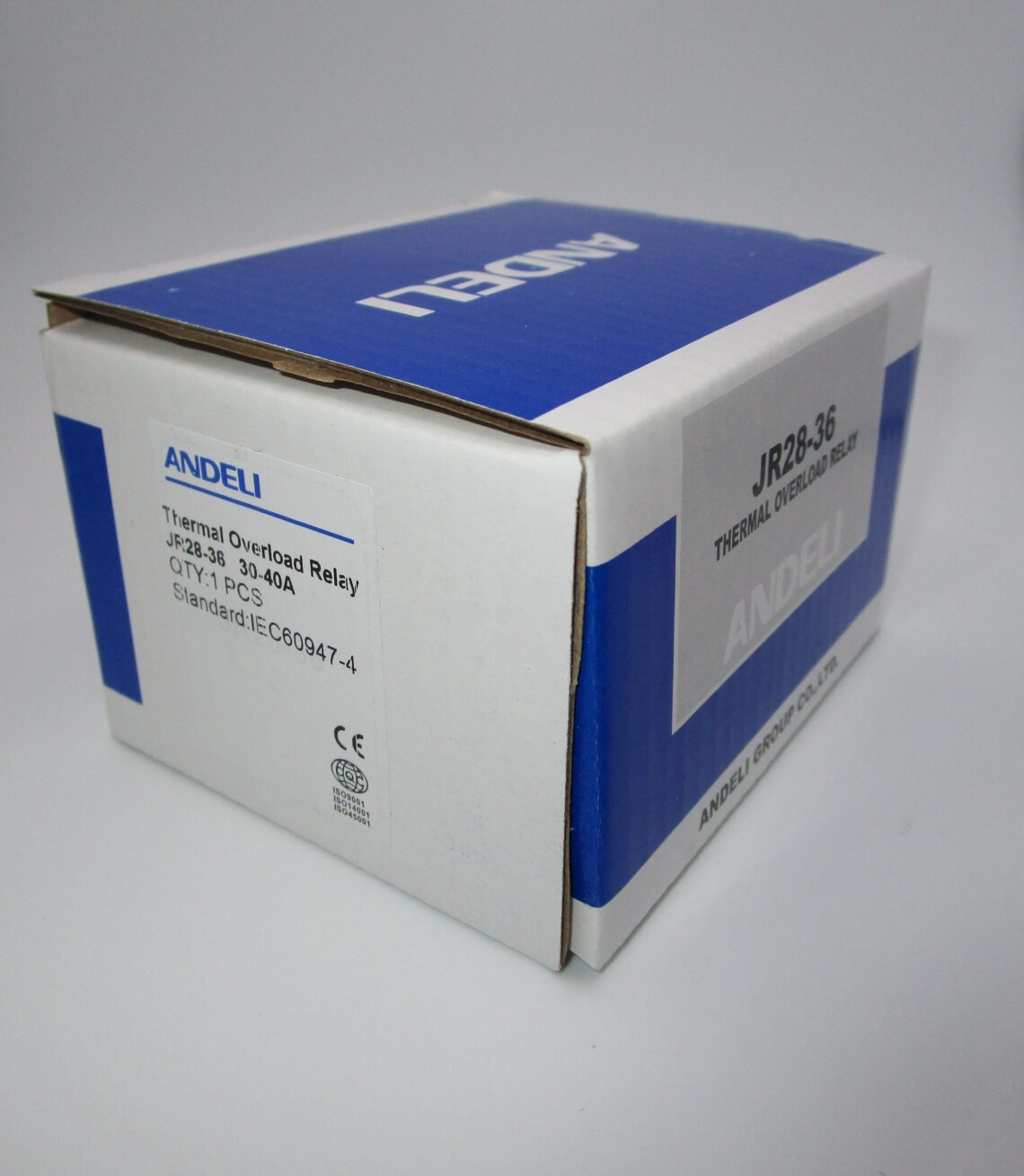 ANDELI JR28-36 Thermal Overload Relay 30-40 A compatible with LC1D Contactors - Image 2