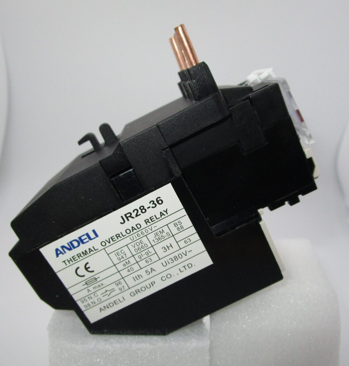 ANDELI JR28-36 Thermal Overload Relay 30-40 A compatible with LC1D Contactors - Image 3