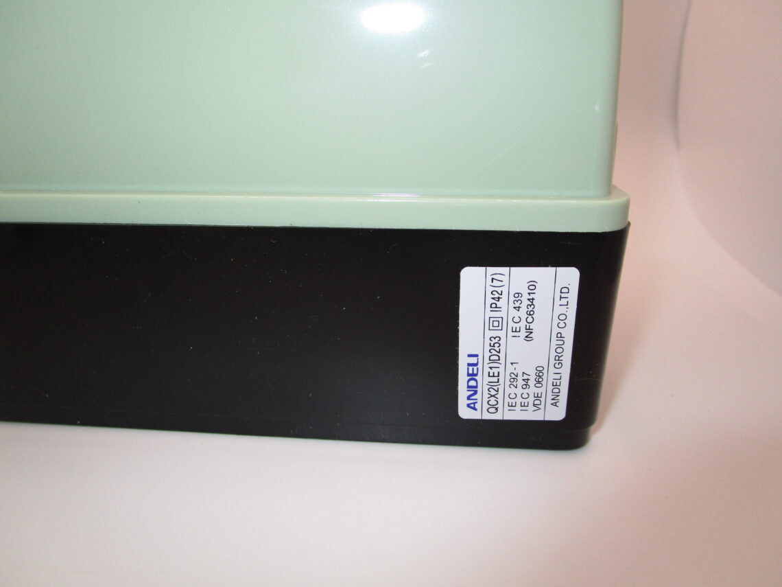 ANDELI QCX2-25 220VAC 25A Magnetic Motor Starter 25 AMP / 220VAC - 690VAC Push Button - Image 6