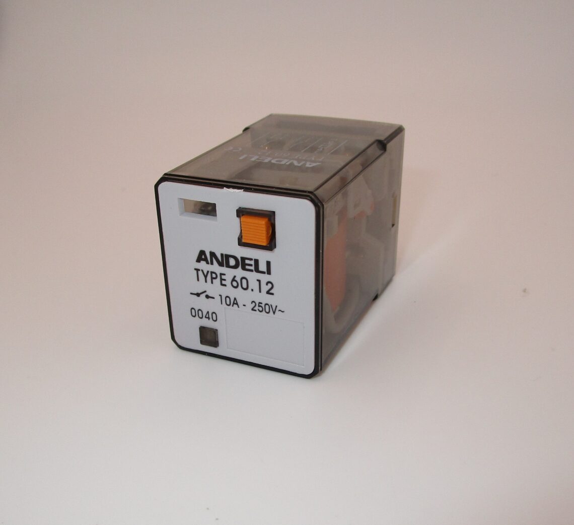 ANDELI Type 60.12 Relay Coil 220VAC / 8 Pin
