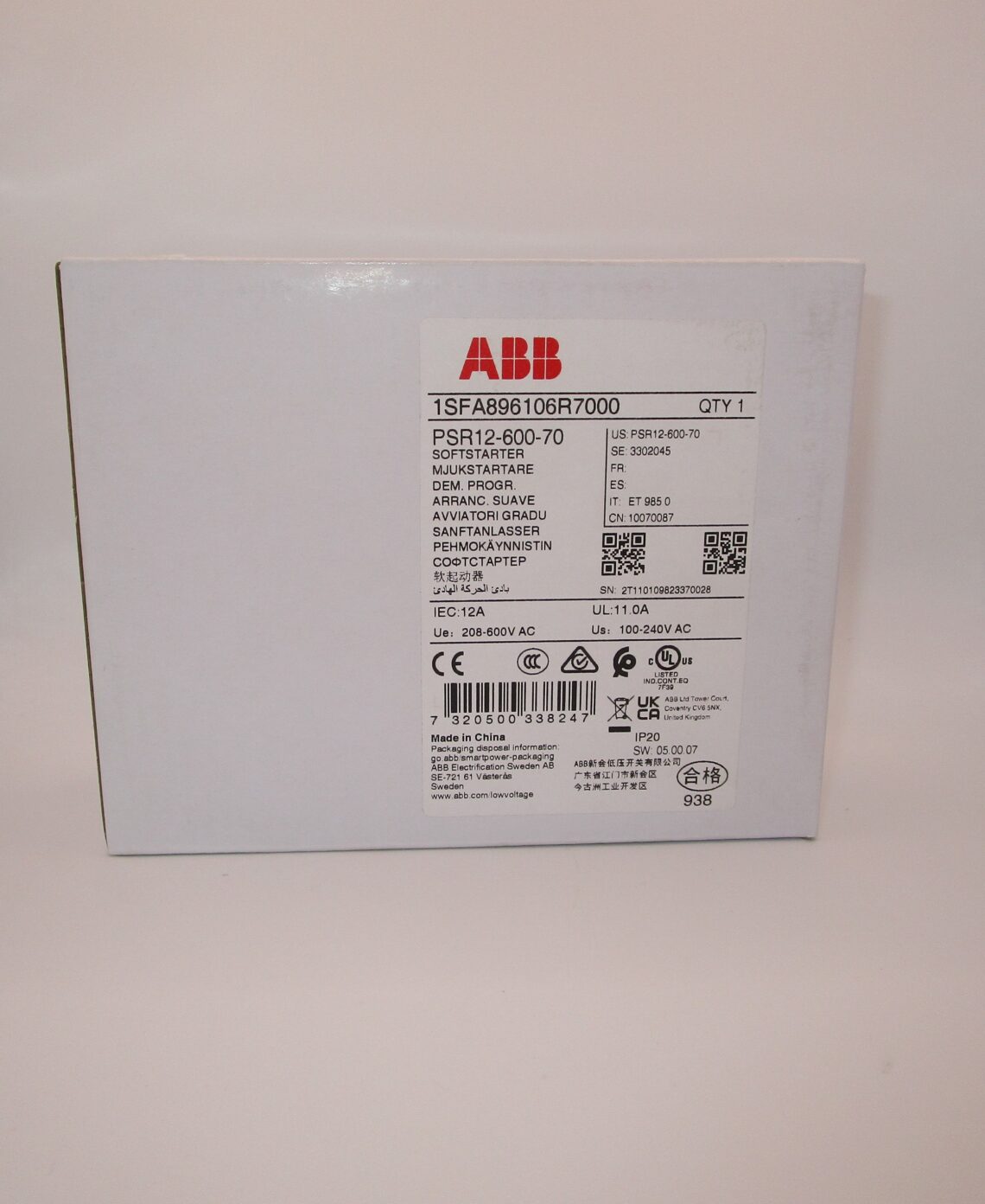 ABB PSR12-600-70 Genuine ABB Soft Starter - Image 4
