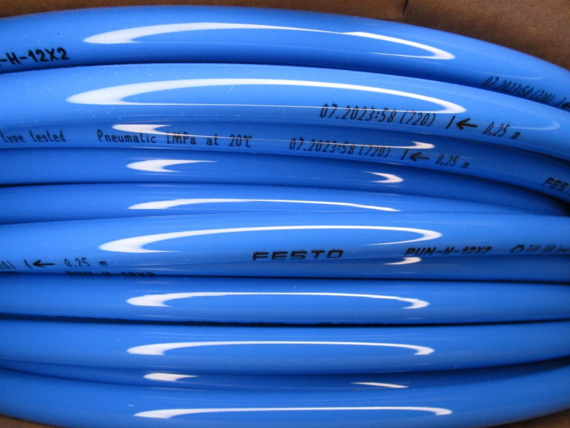 FESTO PUN-H-12X2-BL Mat No.197387  Plastic tubing (50 meter/164 feet Coil) - Image 2