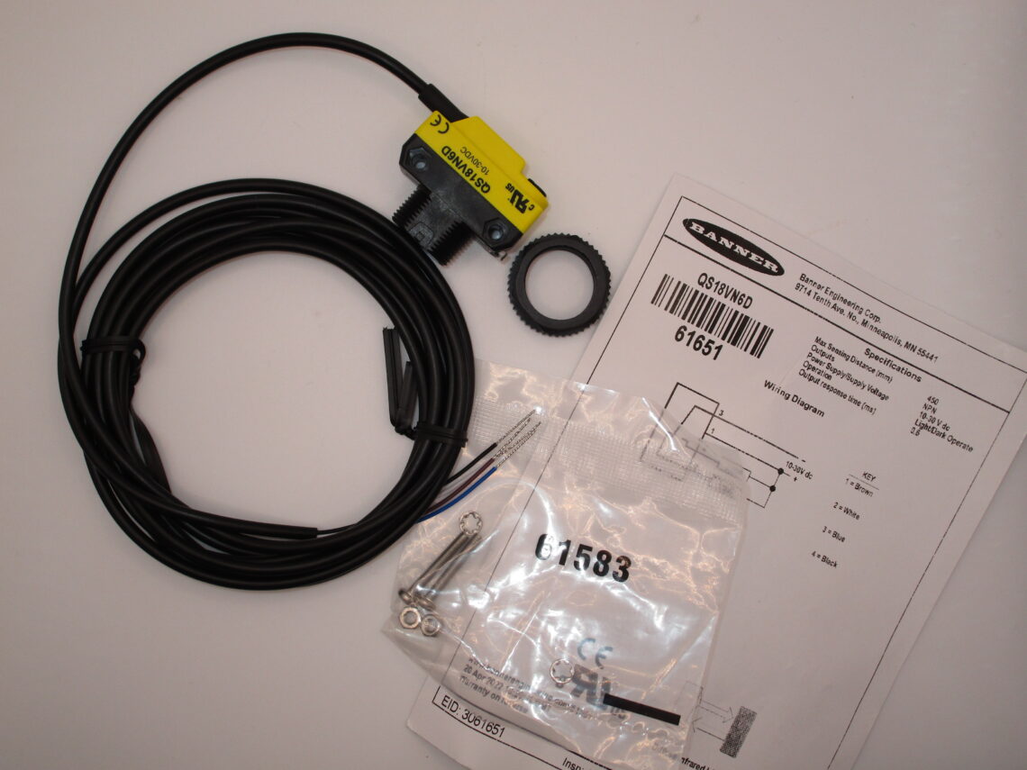 BANNER QS18VN6D Banner photoelectric sensor QS18 Series - Image 2