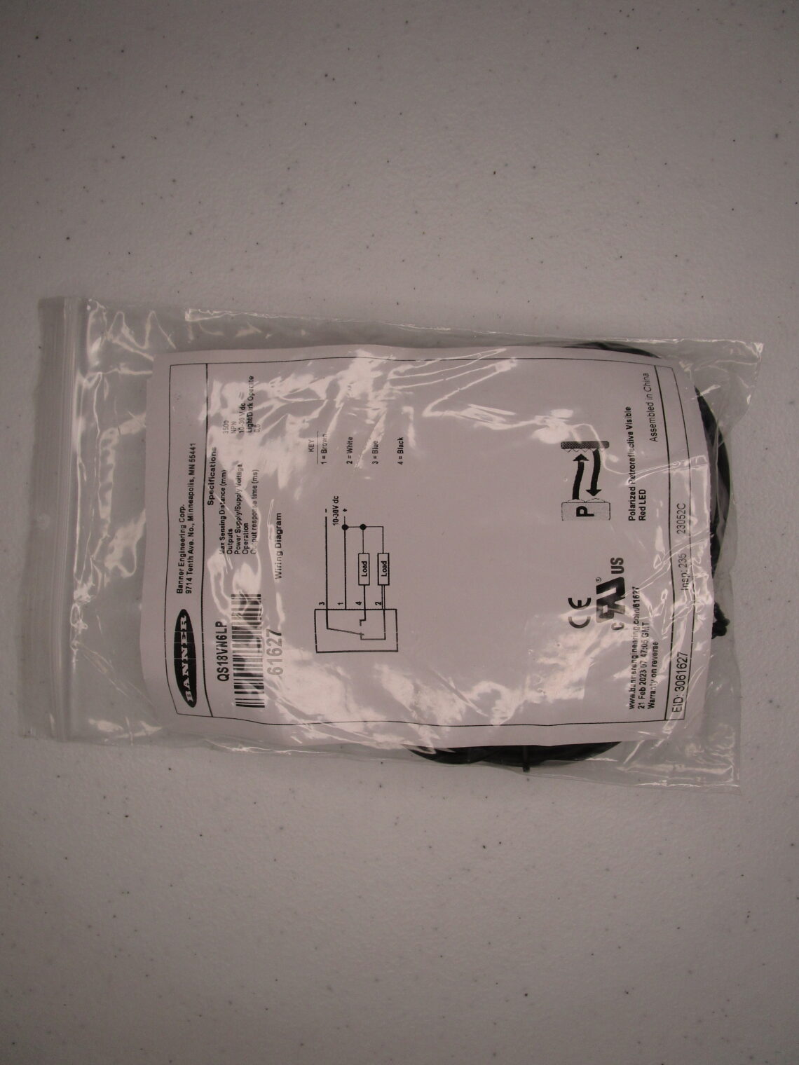 BANNER QS18VN6LP Banner photoelectric sensor QS18 Series - Image 2