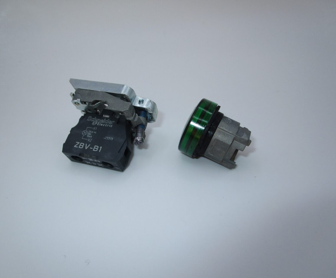 SCHNEIDER XB4BVB3 Green Pilot light Harmony 22mm - Image 2