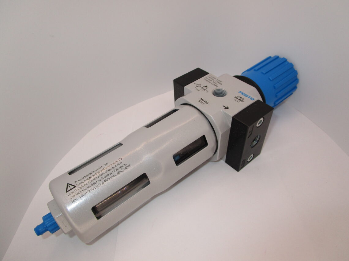 FESTO LFR-1/4-D-5M-MIDI Mat186483 Compressed Air Filter Regulator - Image 2