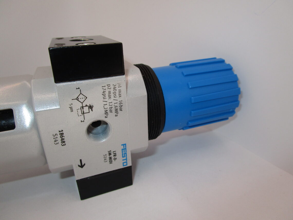 FESTO LFR-1/4-D-5M-MIDI Mat186483 Compressed Air Filter Regulator - Image 5